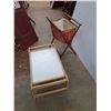 Image 2 : Bed Table Tray 25" x 15" x 10", Folding Laundry Hamper 22" x 12" x 17"