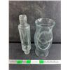 Image 1 : Glass Rolling Pin, Pillar Candle Hurricane Cover