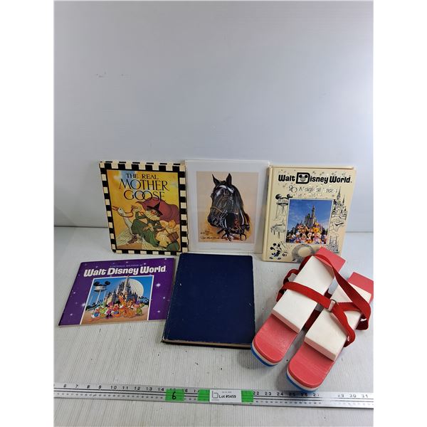Books- The Real Mother Goose, Walt Disney World, Kids Skies, Bill McMillan Print 12" x 9"