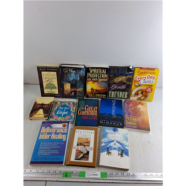 Books - Philip Yancey, Rick Warren, Max Lucado