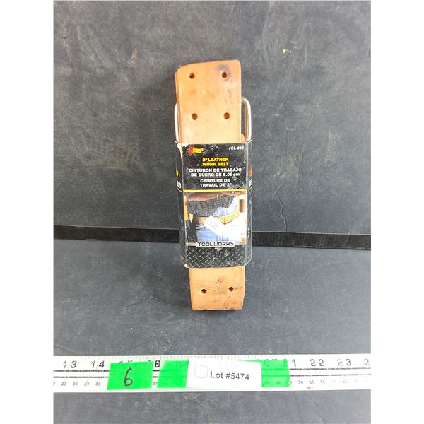 Kunys 2" Leather Work Belt