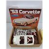 Image 2 : 1953 Corvette 1:24 Model Kit & Matchbox Collectibles Empty Box