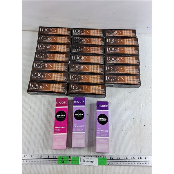 Logics & Matrix Hair Dyes - Various Shades of Blonde