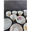 Image 2 : (6) Tea Cup Sets : Saskatchewan Prairie Lily, Royal Stafford, Misc