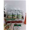 Image 3 : Quaker Quick Oats, Canned Oranges, Pinto Beans, Canned Corn, Campbell Veg Soup, Misc, Tupperware Cup