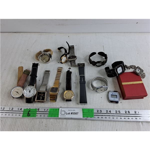 Various Quartz & Digital Watches - As Is, Rocky, Curtis, Draggins