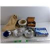 Image 1 : Boy Scout Cooking Set, Ceramic Planter, Brita Pitcher Filters, Sewing Buttons, Misc