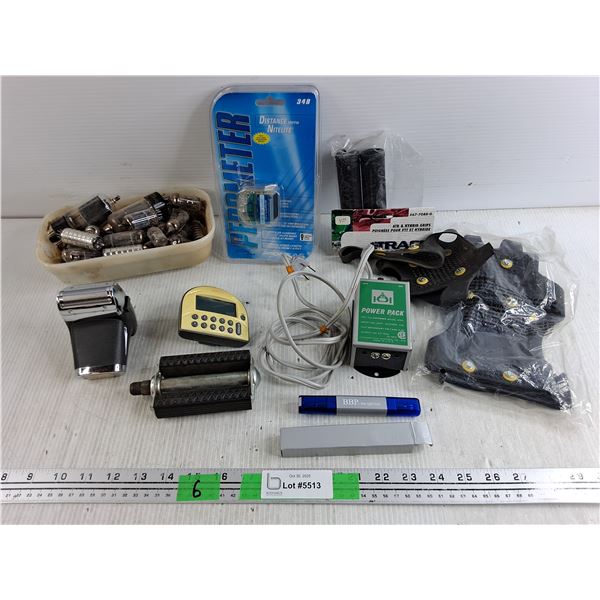Radio Bulbs/Lamps, Ronson Cordless Trimmer, Power Pack, ATB & Hybrid Grips, Misc