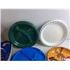 Image 3 : Plastic Food Plates, Thermos Insulated Bottle, Paper Plates, Dish Drainer Racks