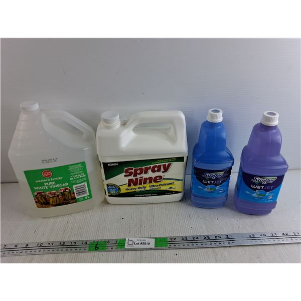 Spray Nine Heavy Duty Cleaner, Wetjet Floor Cleaner, Pure White Vinegar - Cannot Ship