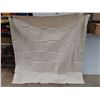 Image 5 : Beige/Creme Curtain 73" x 67" , Various Mats, Fabric