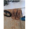 Image 4 : Vanity Fair Ladies Robe - Size M, Sandals, Belt, Fast Drying Tank Top, Blue Glass Dish