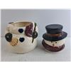 Image 4 : Ceramic Snow Man Cookie Jar