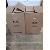 Image 5 : * (10) 5 Cubic Feet Cardboard Boxes ,(2) 22" X 24" X 37" Cardboard Wardrobe Boxes Full Of Shipping P