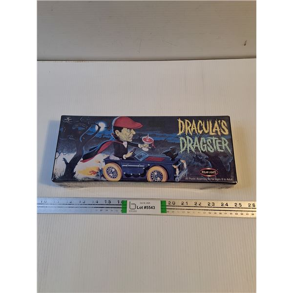 Dracula"s Dragster Model Kit-sealed