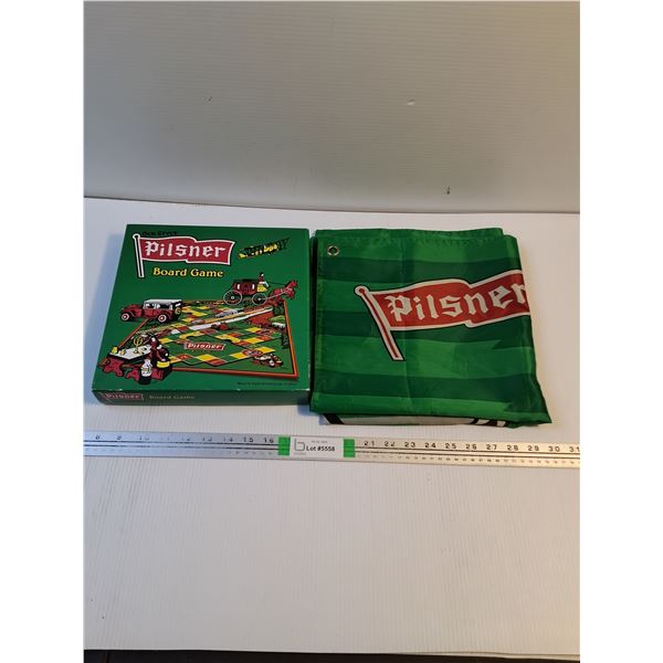 Pilsner Board Game with Flag