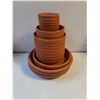 Image 3 : Assorted Terra Cotta Pots and Saucers