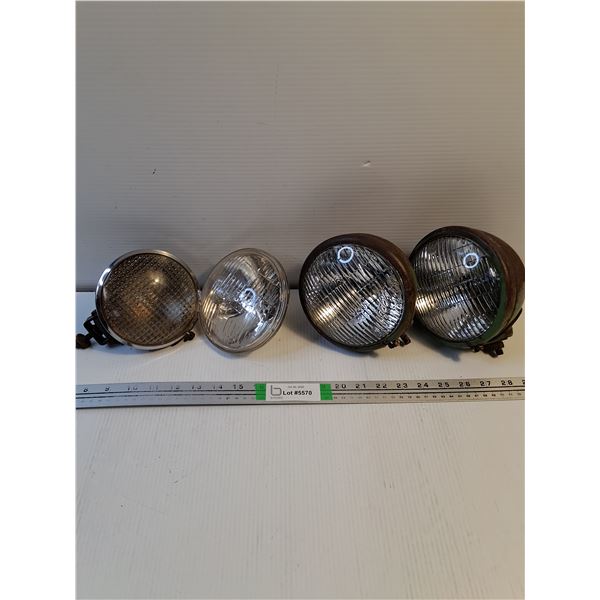 (4) Assorted Headlight Buckets