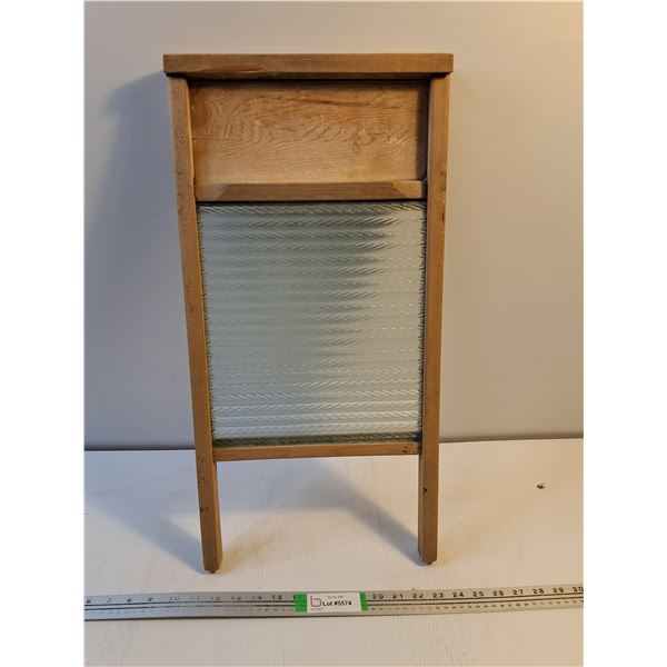 Vintage Washboard- 24" Tall