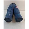 Image 3 : Custom Self-Standing Blue Jeans Tin - 17" Tall, Necklaces