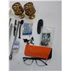 Image 3 : Assorted Screws, Glasses, Candle Holders, Hardware, Misc.