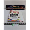 Image 1 : Ceramic "Wine-Themed" Wall Art - 16" x 4", Lego Chain Reactions Activity Book