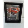 Image 3 : Framed Holographic Batman/Superman Wall Art - 9.5x11.5"