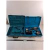 Image 1 : (2) Cordless Drills w/Totes (Makita - No Charger, Bosch w/Tested Charger)