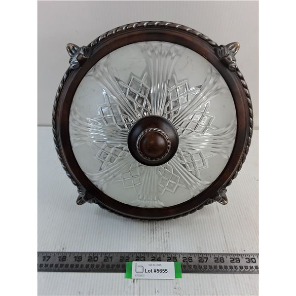 Light Fixture 13" Dia x 12" High