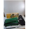 Image 1 : Outdoor Volleyball/Badminton Set, BBQ Utensils Set, Outdoor Mesh Clothes Hanger
