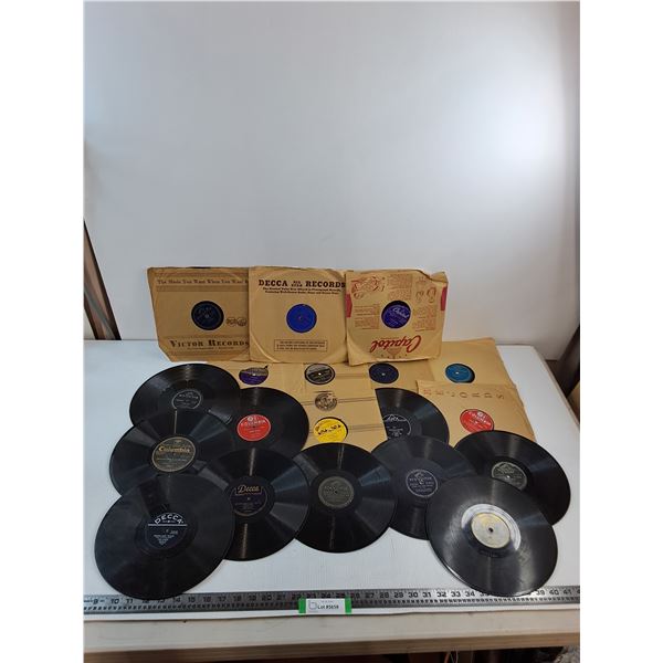 (19) Vintage Records (Wilf Carter, Bing Crosby, Bob Osgood)