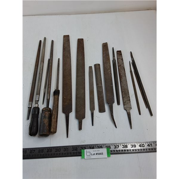 Assorted Chisels & Files