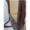 Image 2 : Child's Wood/Wicker Rocking Chair - 28x27x14" - Some Repair Needed - Pickup Only