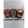 Image 1 : (3) Coca-Cola Christmas Themed Tins