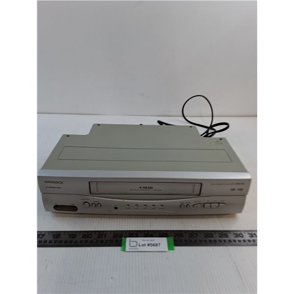 Magnavox 4-Head VCR - Powers On