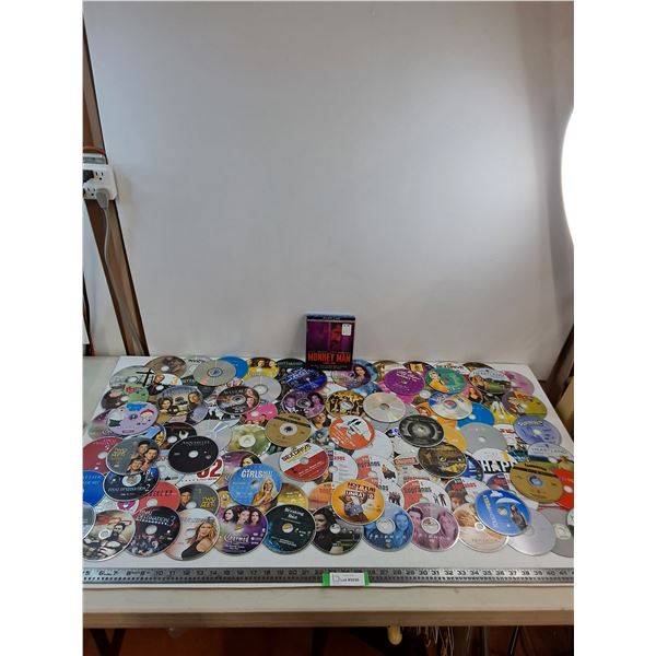 Large Quantity DVD Movies/TV Series - No Cases