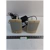 Image 1 : Pair of Apple Bookshelf Speakers - Untested, As is
