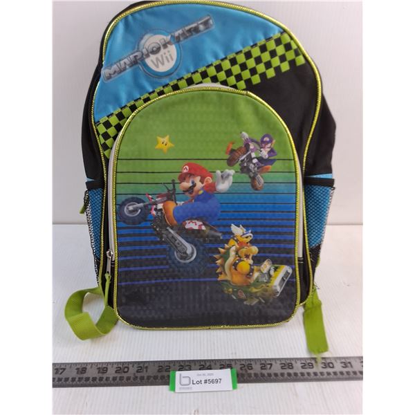 Wii Mariokart Children's Backpack