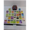 Image 1 : Pokemon Collector Tin w/30 Pokemon Collector Cards - Authenticity Not Guaranteed