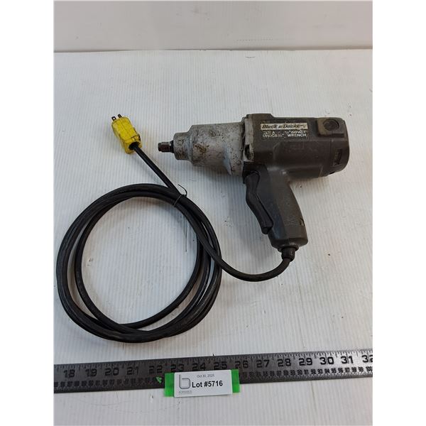 Black & Decker 1/2" Impact Wrench - Tested