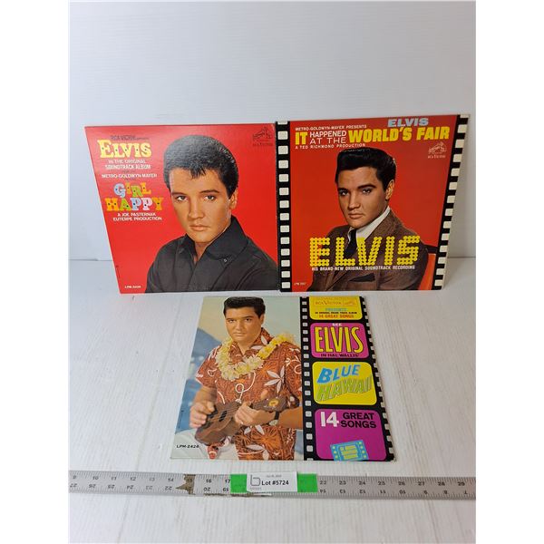 (3) Elvis Records