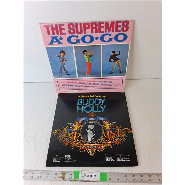 (3) Records- The Supremes & Buddy Holly