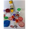 Image 2 : Picture Hanging Tool, Plastic Containers & Lids