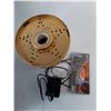 Image 2 : Christmas Tree 38" Tall with Rotating Stand- Working/Lights Do Not Power On-Has Replacement Bulb, Ca
