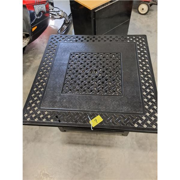 Napoleon Propane Fire Pit with Cover and Propane Tank