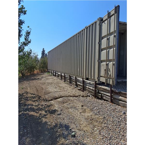 48x8x9.6' Seacan Storage Container