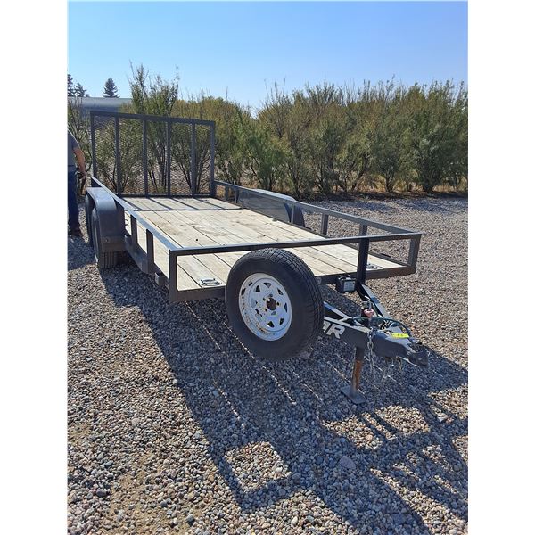Lamar 16' Flatdeck Bumperpull Trailer