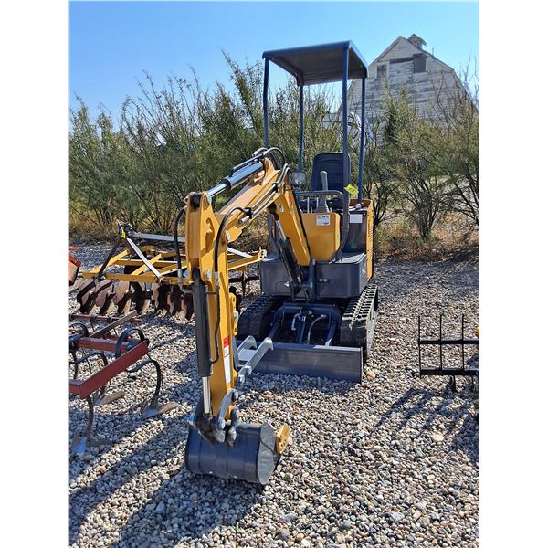 AGT H12 Industrial Mini Excavator with Attachments-comes with Manual