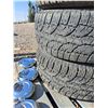 Image 7 : Set of Ford Rims with Tires and Caps
