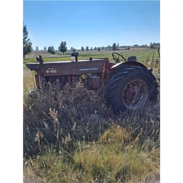 International W400 Diesel Tractor with Seed Drill